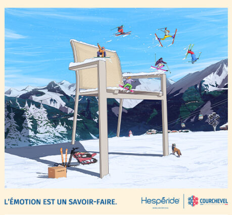 Hespéride x Courchevel : design et confort, même au sommet
