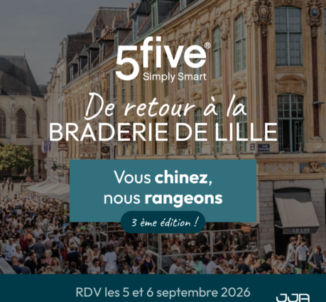 5five revient à la Braderie de Lille !